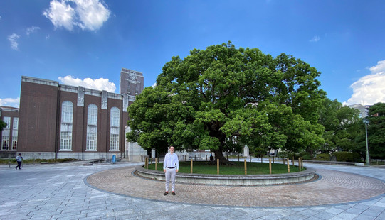 Johannes at Kyoto University