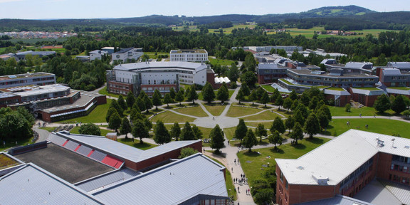 Picture of the Campus of the Universität Bayreuth