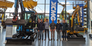 Hands-On for RCS at XCMG’s machinery exhibition