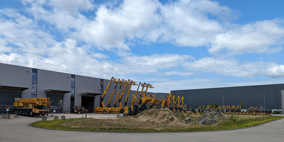 Machinepark of XCMG