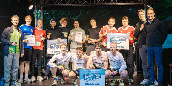 RC Sprint on the podium